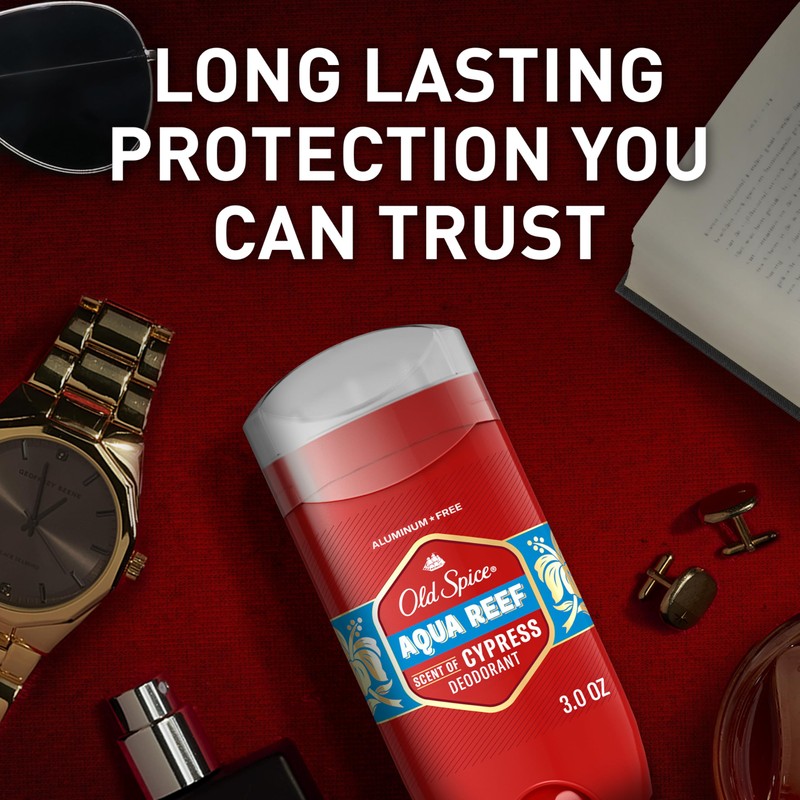 Old Spice Aluminum Free Deodorant for Men, 24/7 Odor Protection,