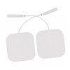 40pcs 2mm Aperture Electrode Massage Patches Self Adhesion Replacement Massager