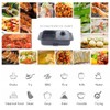 2 in 1 Electric Hot Pot with Grill, 1200W 110V
