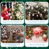 48 Pcs Christmas Acrylic Snowflakes Ornaments Christmas Tree Ornaments Clear