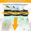 EATBALE Main Roller Brushes Replacement for Ecovacs Deebot OZMO 920/950,