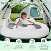 Abdtech Inflatable Toddler Travel Bed Kids Air Mattress with Safety