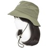 Cecraft 453560 Women's Bucket Hat (Sun Shade Included, Chin Strap),