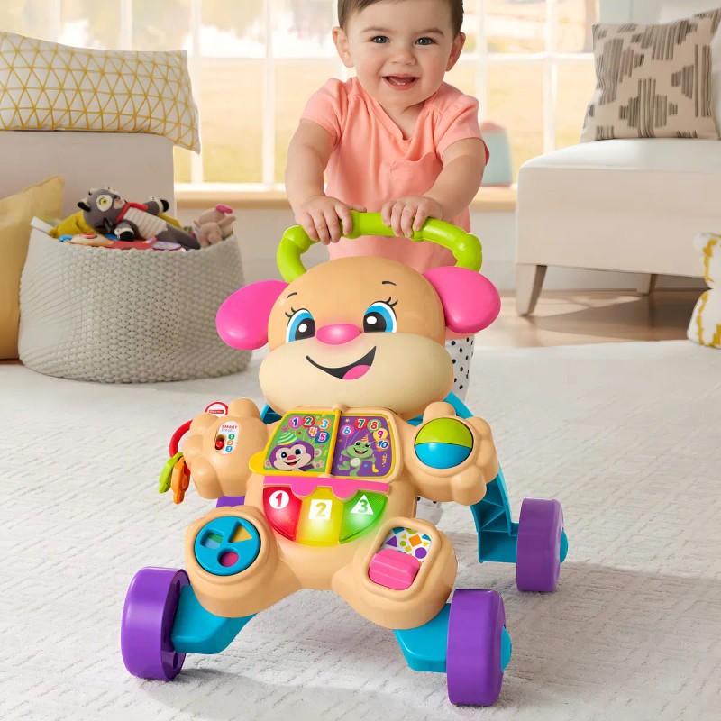 Fisher-price Ríe Y Aprende Andadera Para Bebé Hermanita De A