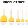 5 PCs Foam Stencil Stippling Brush // Sponge Stippler //