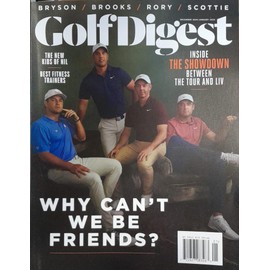 Golf Digest Magazine December 2024 January 2025 Why Can'T We Be Friends