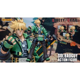 Generic Storm Collectibles 1/12 Scale Guilty Gear Strive Sol Badguy (Green Ver)