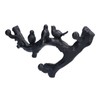 Decorative Hook Black Bird Branch Shape Three Dimensional Wall Mounted