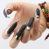 Set of 5 Halloween Costume Claws Fake Nail 3 Sizes