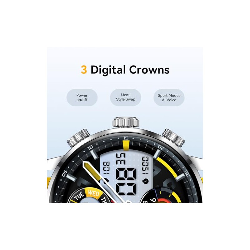 Kieslect Smartwatch Reloj Inteligente Reloj de Llamadas Bluetooth 70 Modos