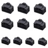 FirSea 10Pcs Ethernet Dust Cover, RJ45 Anti-Dust Silicone Plugs Protector