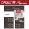 Generator Interlock Kit Compatible with Square D QO or Homeline