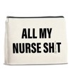 UPNEGE Funny Nurse Makeup Bag Gifts for Women, RN Nurse
