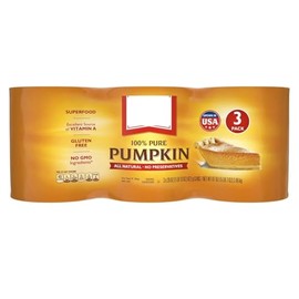 100% Pure Pumpkin, 29 oz., 6 pk.