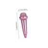 BIUDECO 4Pcs Portable Mini Microphone Tiny Vocal Mic for Smartphones