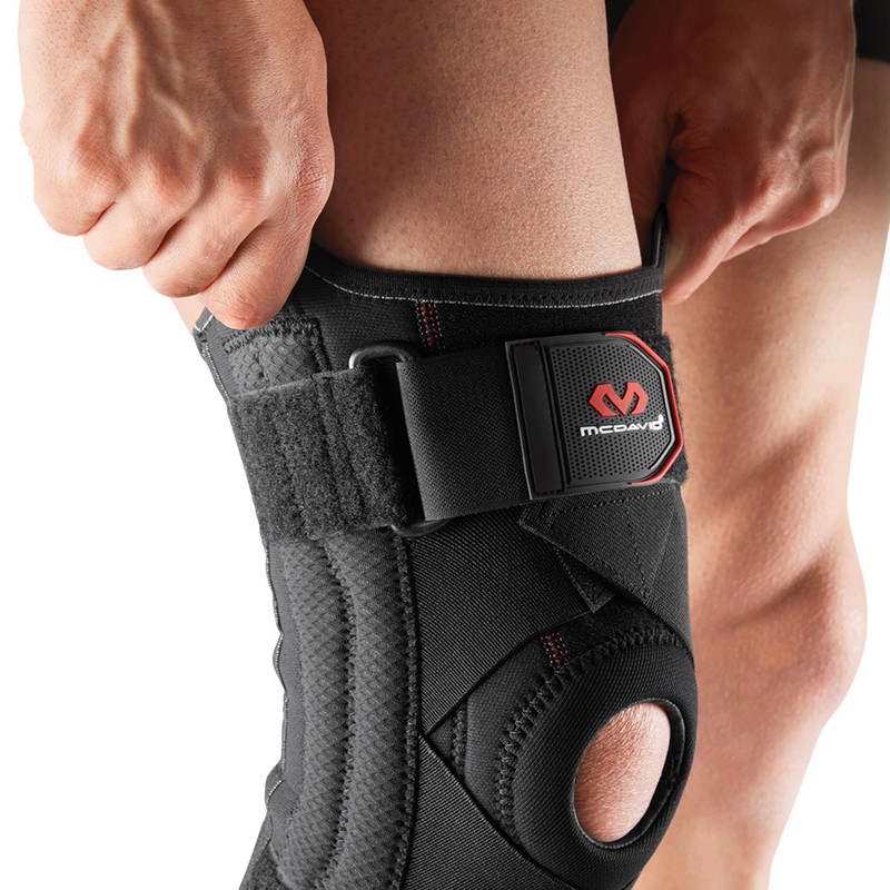 McDavid Knee Brace Support with Side Stays, Compression Knee Sleeve