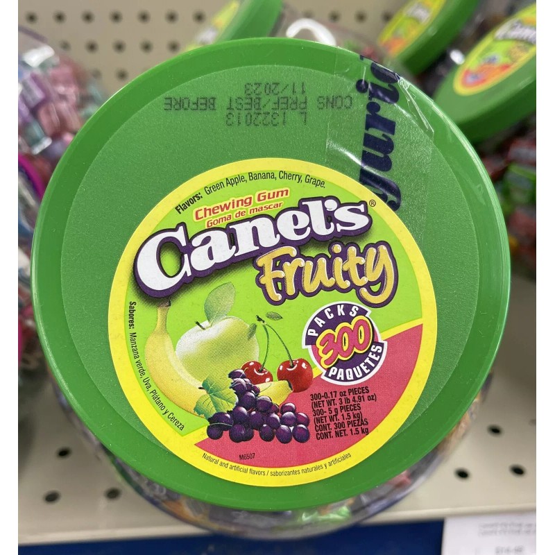 Canel's 300 pcs Canel's Frutal Chicle 🇲🇽 Chewing Gum Canel's