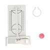 Desktop Basketball Game Foldable Reduce Pressure Aluminium Alloy Miniature Basketball