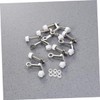 VILLFUL Door Stopper Hinge Pin 6 Pack Rubber Door Stops