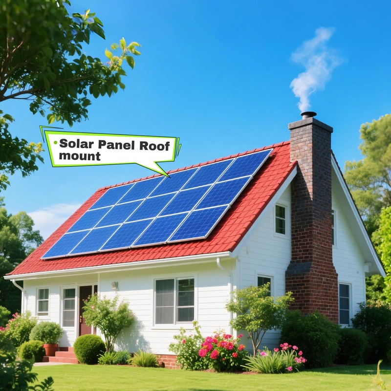 2 Sets (4 Pack) 45inch Adjustable Solar Panel Tilt Mount