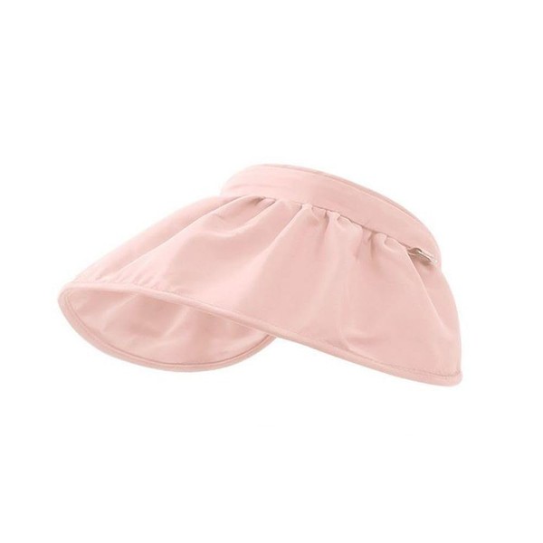 Schicksal Women's Hat Compact Sun Visor Folding Compact UV Protection