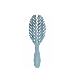 OLIVICA Natural Detangler Hair Brush for Wet and Dry Hair, All Hair Types - Eco-Friendly and Sustainable - Made from 100% Recycled Wheat Straw (Blue)