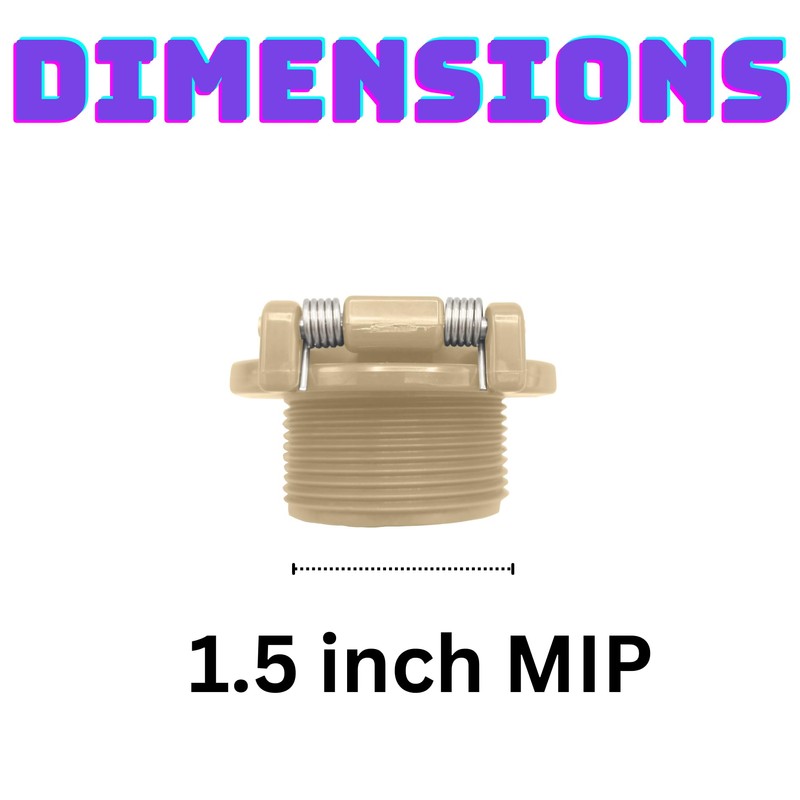 Swimables Spring Loaded Free Rotation Snap-Lock Vac Lock Replacement |