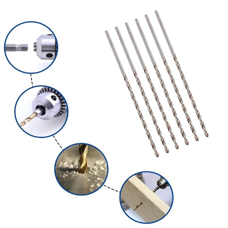 160 mm HSS Twist Drill Bit 3.5 mm Extra Long