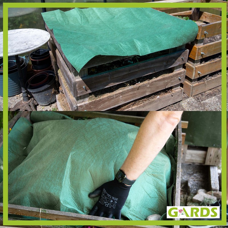 Gards Fast Composting Fabric 200gsm 1.2m x 1.2m