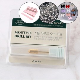 motive Mostive drill bit MO-12 small round off bit + 30 parts / 모스티브 드릴비트 MO-12 스몰 라운드 오프 비트+파츠 30개