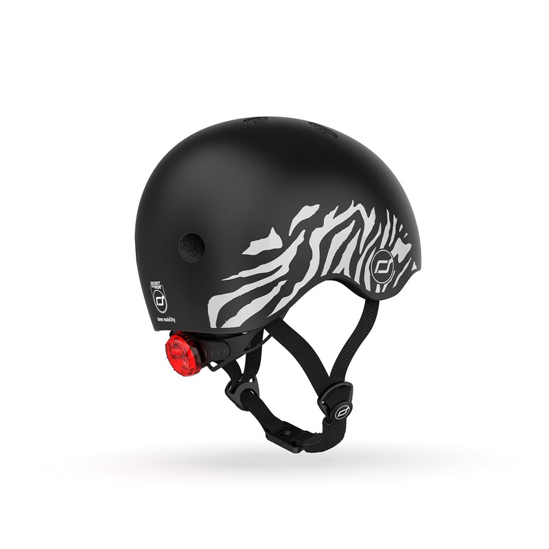 Scoot & Ride 96560 Casque de Sport Noir, White