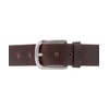 Brax Men's Masterpiece Belt, Plain Buffalo Leather with American Silver