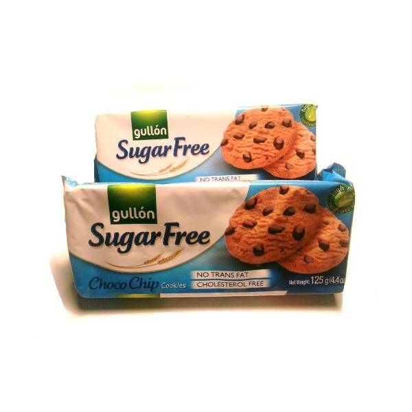 Gullon Sugar Free Choco Chip Cookies - 2 Packs (2 Pack)
