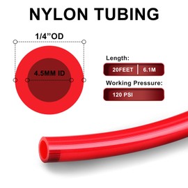 Hromee Air Line Service for Air Spring Suspension with Fittings, Schrader Valves and 20FT Hose Air Bag Replacement Components