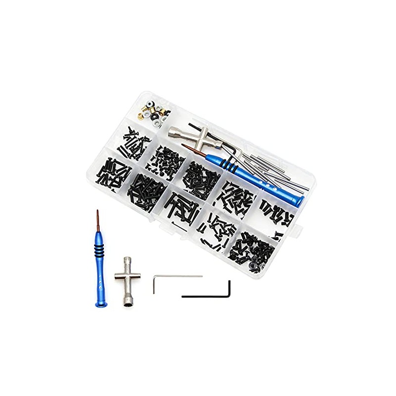 RC Car Screws Kit, RC Screws Kit Repair Tool Box