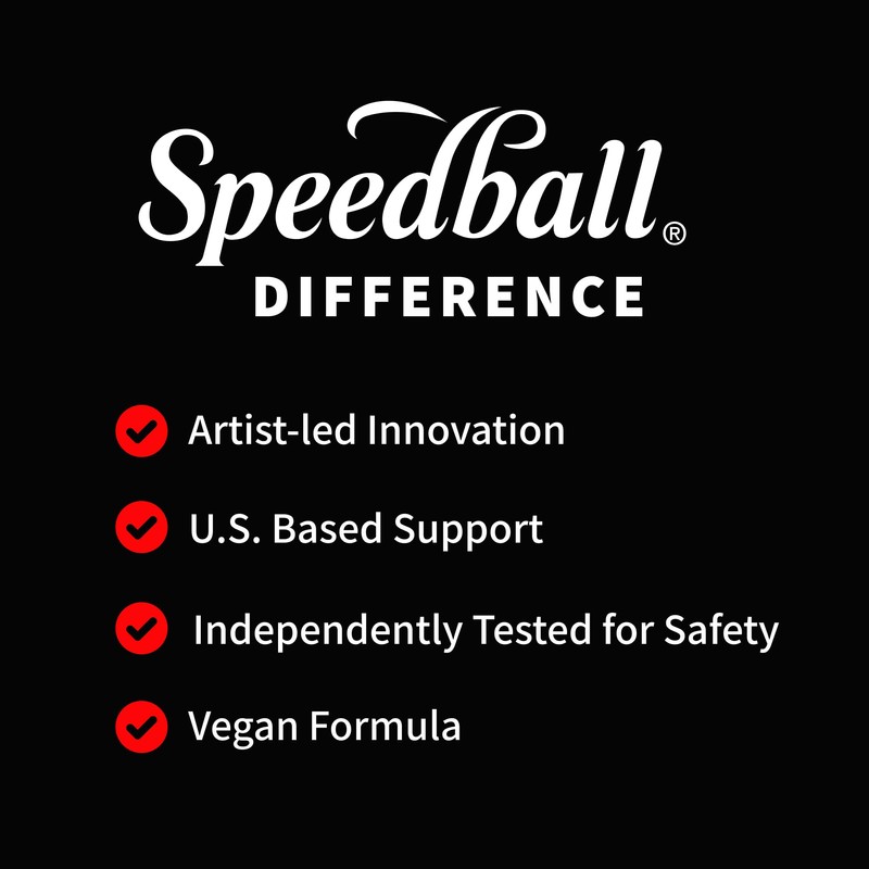 Speedball India Ink, Satin White, 1-Ounce