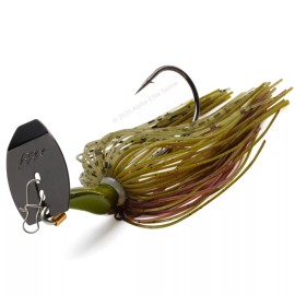 Mibro Cobra Chatter Bladed Swim Jig - Green Pumpkin Craw #05