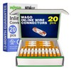 WAGO 221-2401 20pc Inline Compact Splicing Wire Connectors | Includes