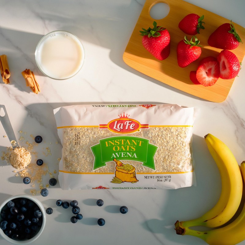 La Fe Instant Oats Avena 14oz - Gluten Free Oatmeal