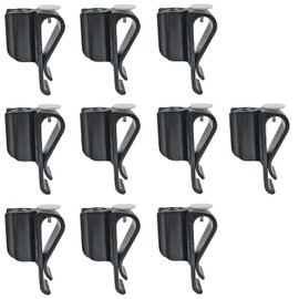 Peixiong 10 Pack Golf Putter Clip Golf Bag Clip on Putter Clamp Holder Golf Putter Clip Organizer Ball Marker