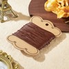 Bestewelry 25M Cowhide Leather Cord 1mm Round Leather Jewelry Cord
