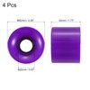 PATIKIL 60mm Longboard Wheels, 4 Pack Skateboard Wheel Street Wheels