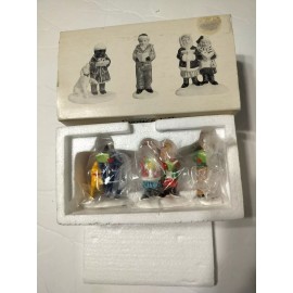 Department 56 NEW Dept 56 Here We Come A' Caroling Original Snow Village Christmas Singers