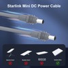 HVMKSR Starlink Mini Power Cable USB C+Cigarette Adapter+DC to DC