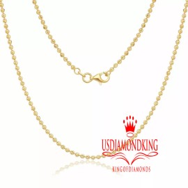Usdiamondking Genuine Diamond 0.75 Ctw Holy Jesus Cross Pendant Charm Chain 10k Gold Tone 2''