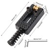 Unxuey Guitar Tremolo Saddles, 6 Pcs Electric Guitar Roller Bridge