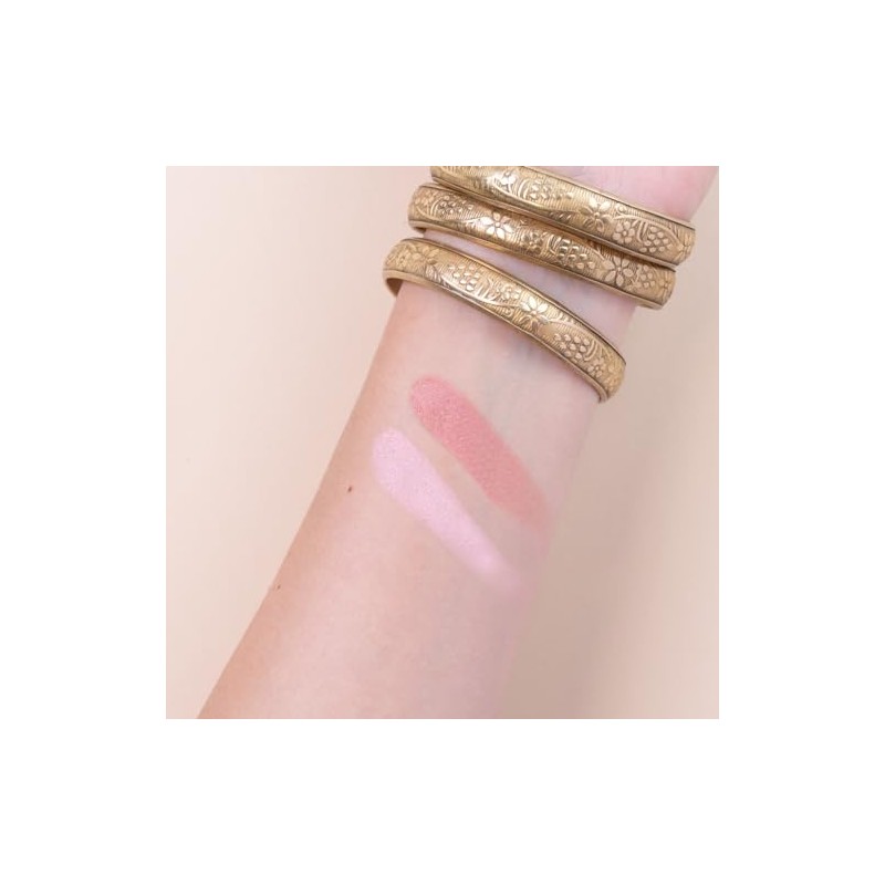 LEPO Blush Duo, blush with organic corn starch, a natural
