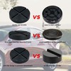MANQO Universal Floor Jack Rubber Pad, Universal Jack Pad Adapter,