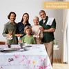 Maison d'Hermine Tablecloth, 100% Cotton, Decorative, Washable, Square Tablecloth for