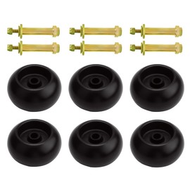 Deck Wheel Kit for Bad Boy 022-5234-98 018-0010-00 Exmark 103-4051 103-7263 Husqvarna 539102643 Toro 1-603299 Set of 6